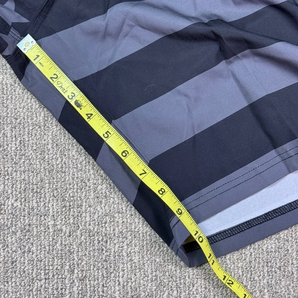 Dixxon Live‎ Free Board Shorts Men's 46 USA Flag Graphic Swim Black Gray